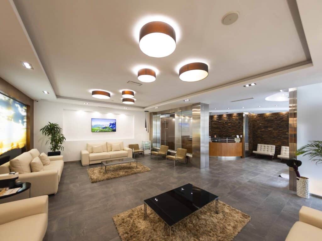 Sala de espera de Bucodontos en Antequera